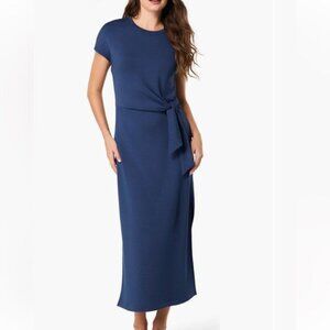 SPANX AIR ESSENTIALS TIE MAXI DRESS